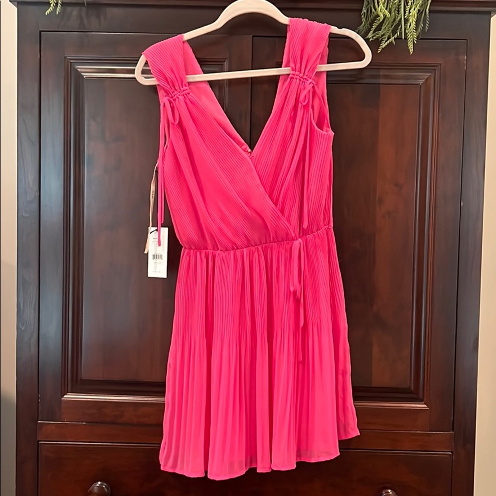 Ali & Jay Hot Pink Cocktail Dress